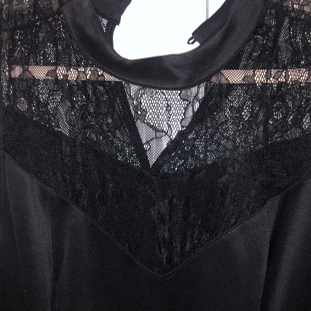 Torrid size 3 black lace dress